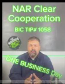 BIC Tip #1058: Understanding the NAR Clear Cooperation Policy