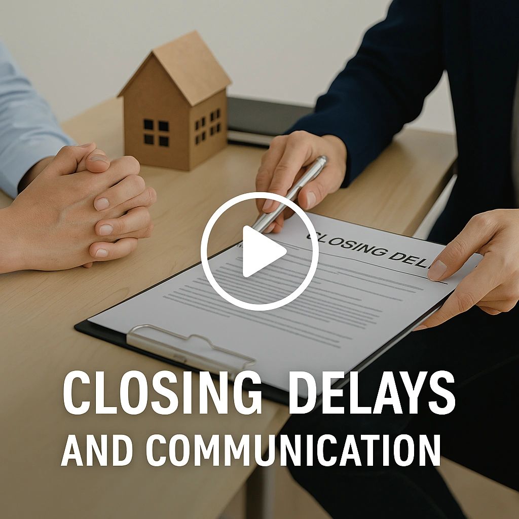 BIC TIP #1080: Closing delays happen