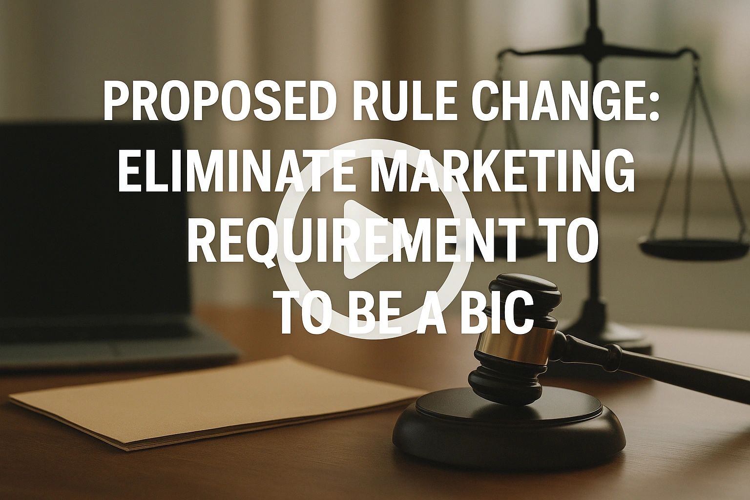 BIC TIP #1088: Proposed NCREC rule change to eliminate marketing