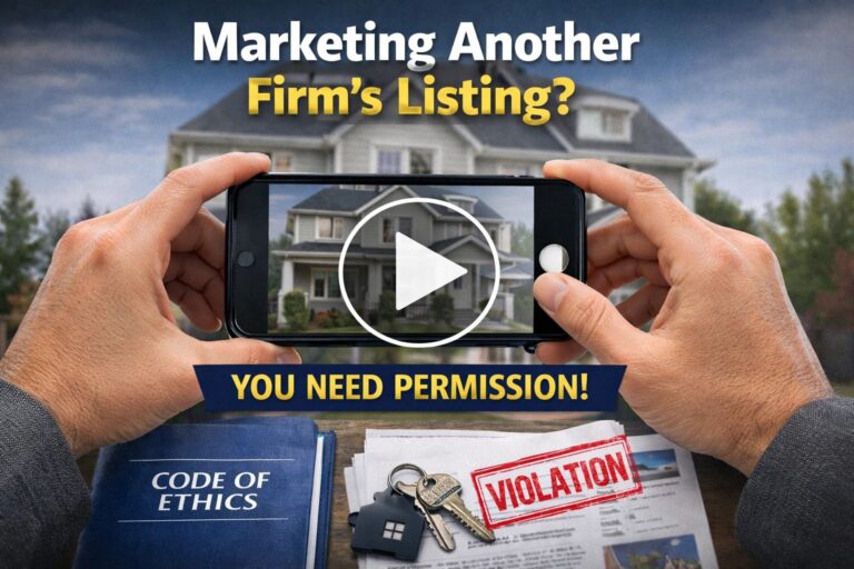 BIC TIP #1115: Marketing Another Firm’s Listing