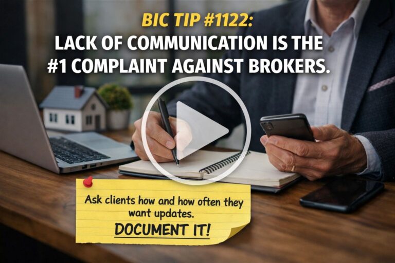 BIC TIP #1122: Communication Is Not Optional