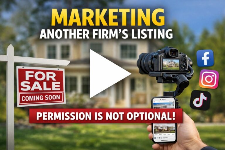 BIC TIP #1128: Open House for Another Firm’s Listing